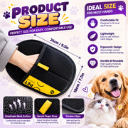 2-in-1 Pet Hair Remover Glove & Lint Roller